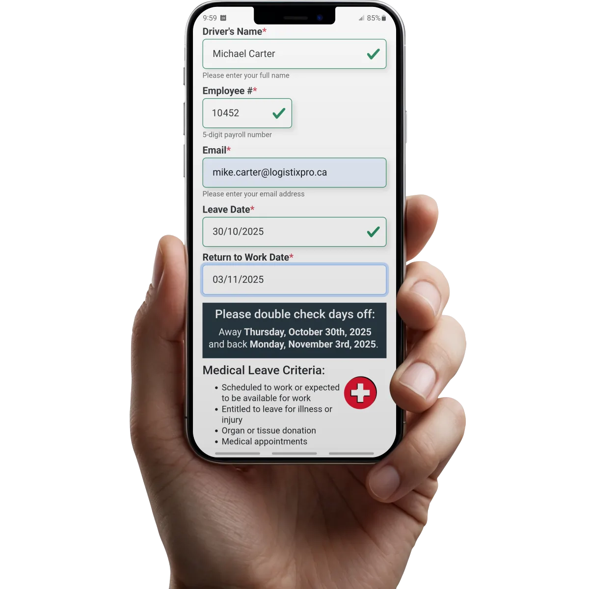 Medical Leave Request