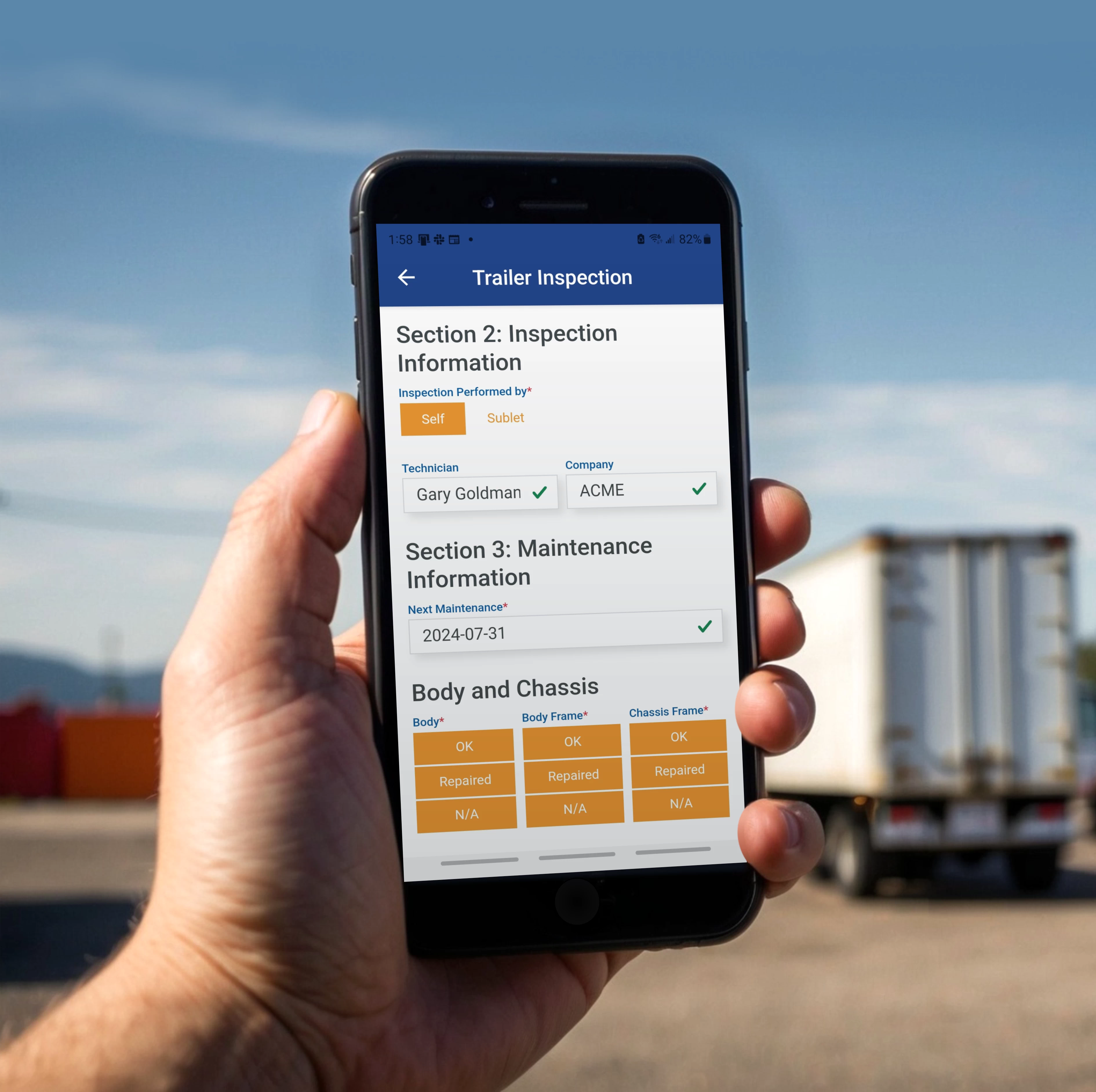 Trailer Inspection Form